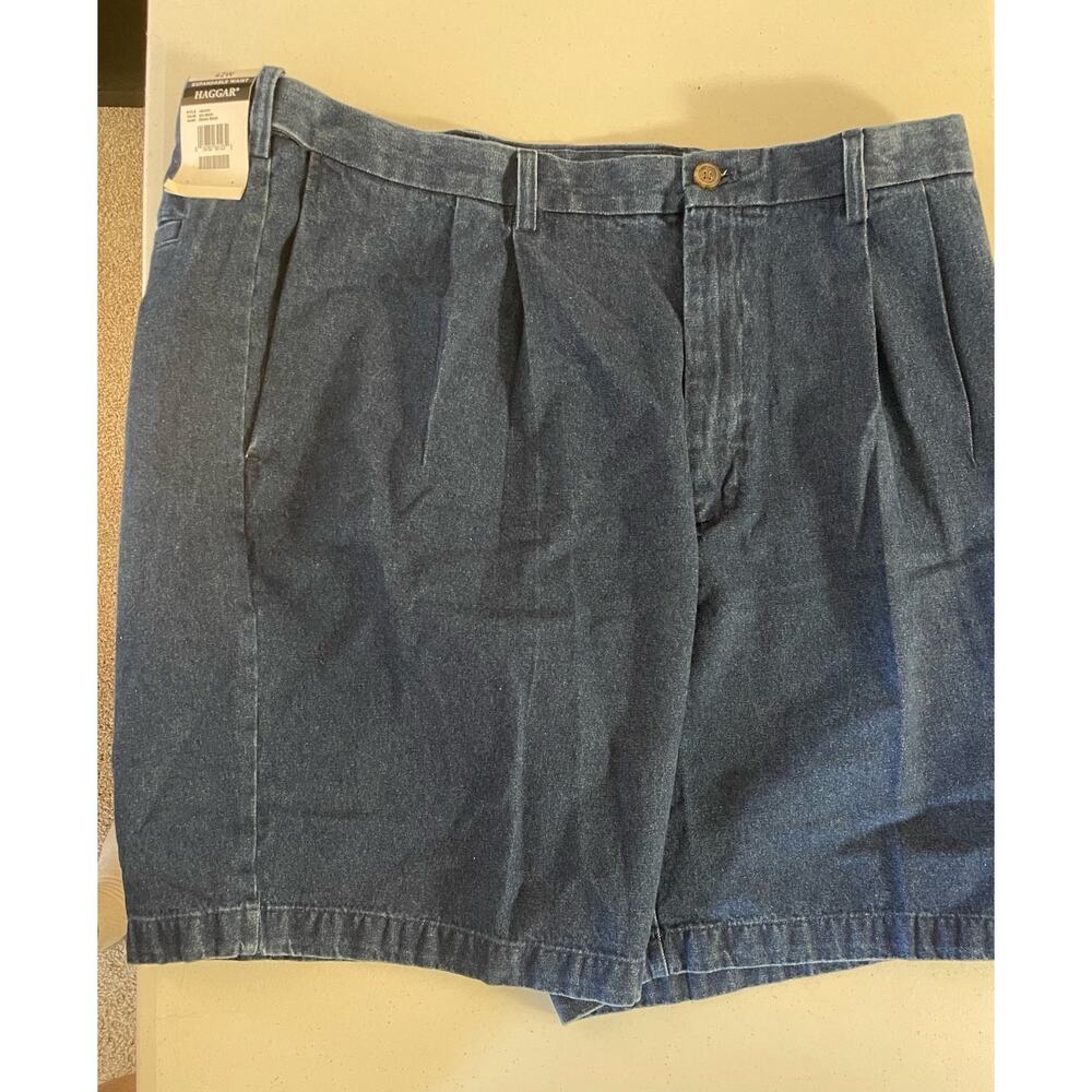 Haggar Shorts Mens 42/9.5 NWT Expandable Waist